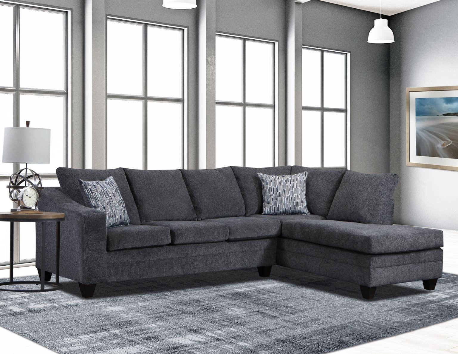 Hershey Pebble 2pc Sectional