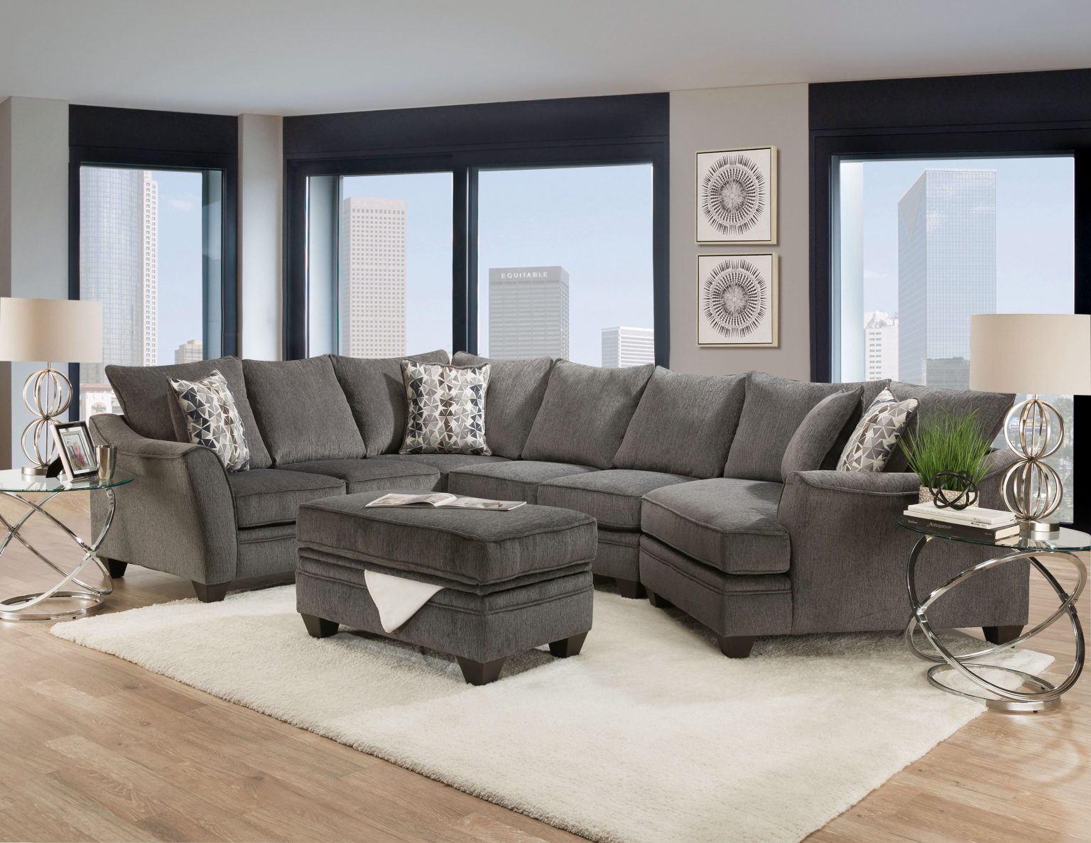 Tide Anchor 3pc Sectional