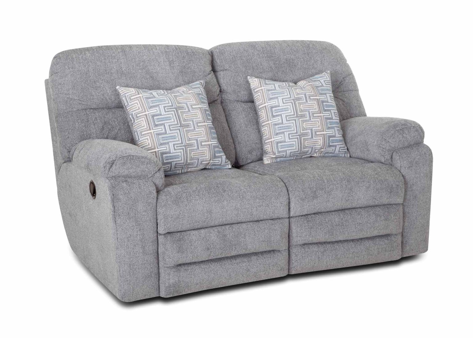 Parkway Zuir Gravel Power Rocking Reclining Loveseat