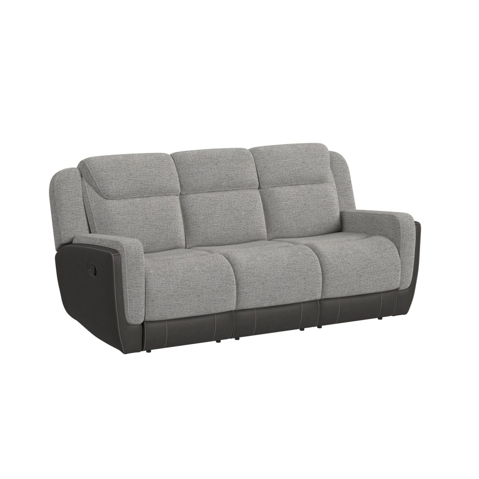 Hornet Rancho Grey Reclining Sofa