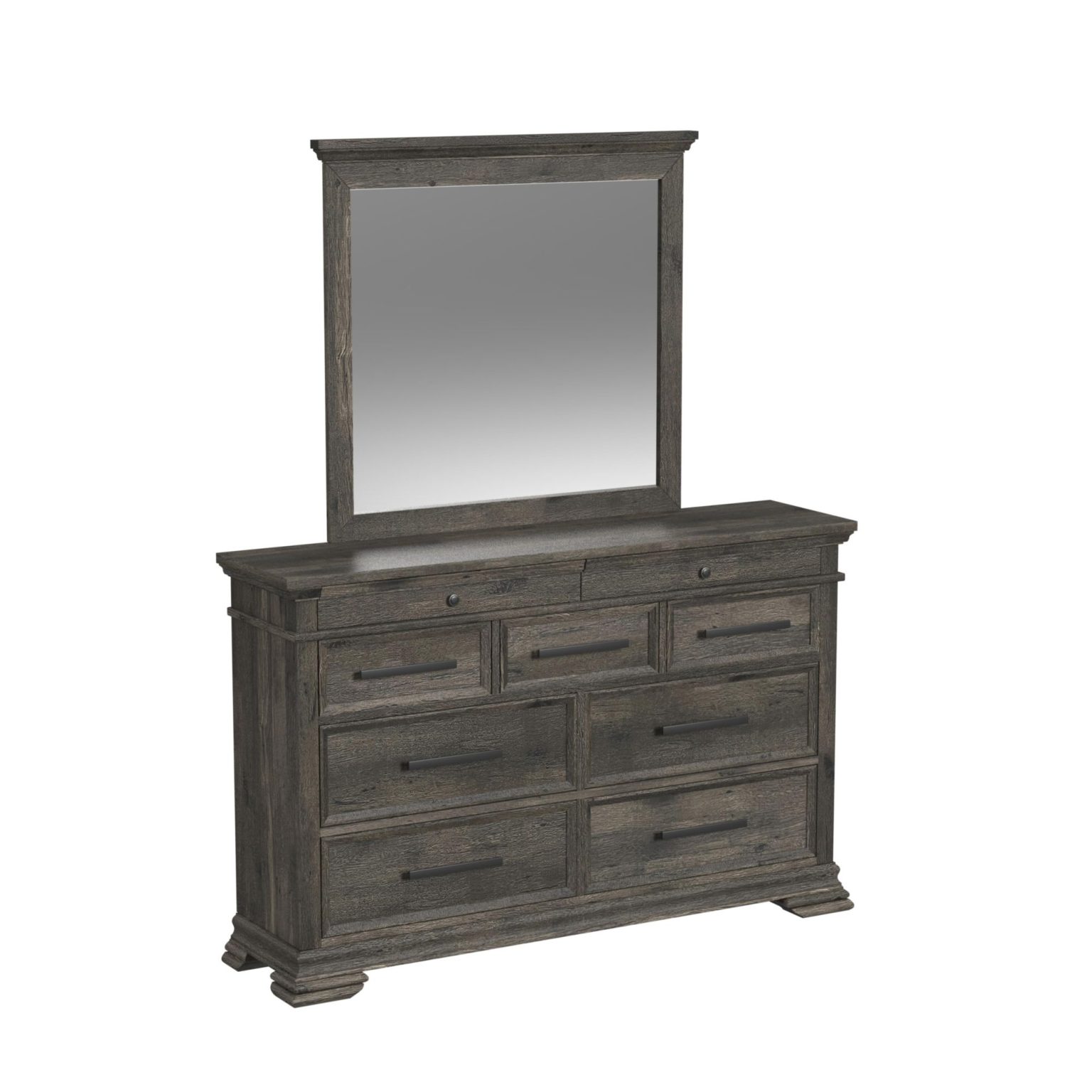 Park Ridge Charcoal Dresser & Mirror