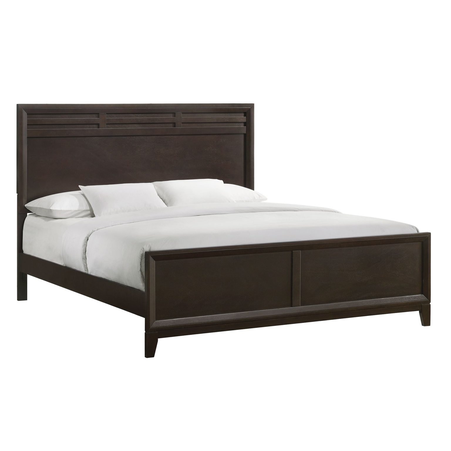 Beaumont Merlot King Panel Bed