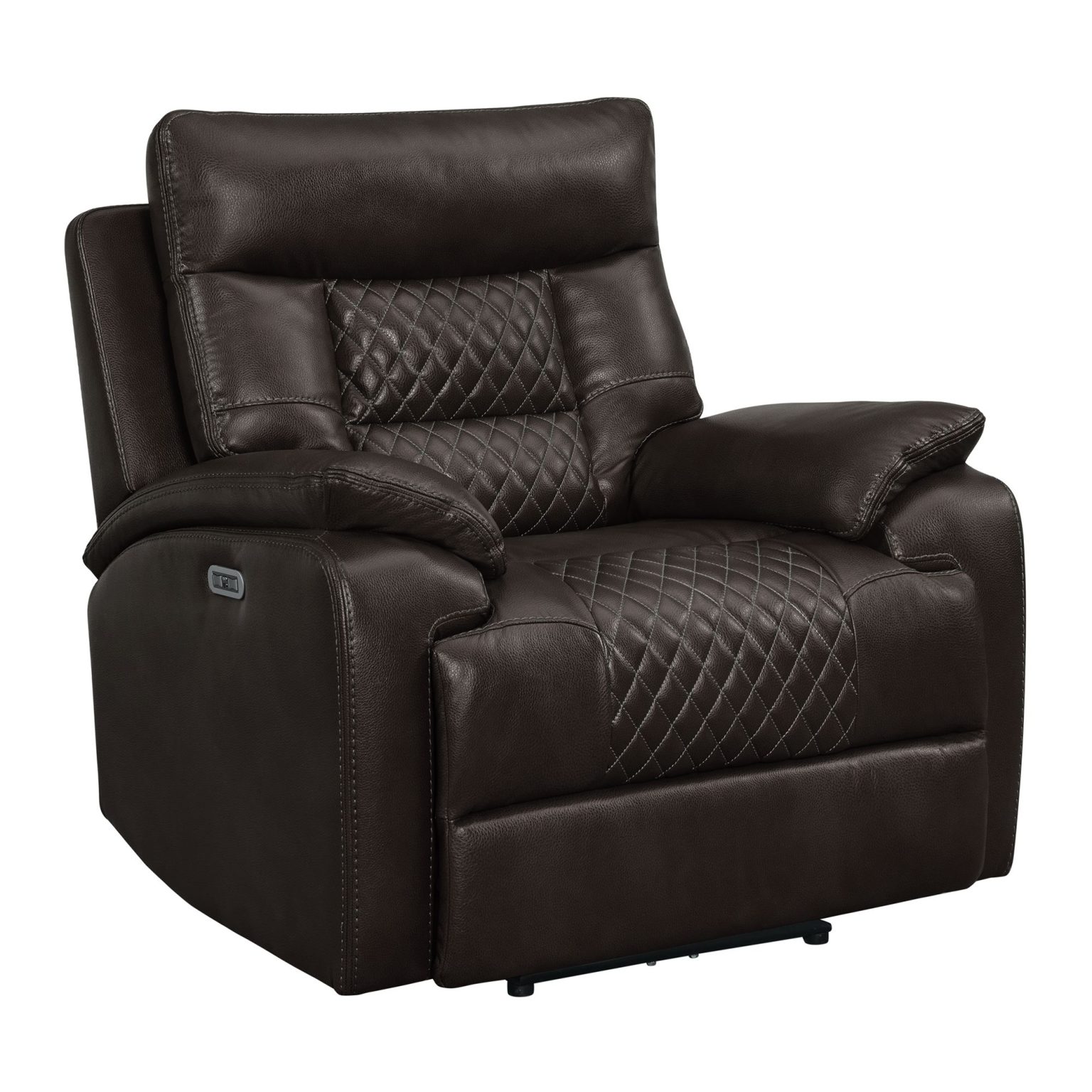 Trinidad Pebble Brown Power Recliner