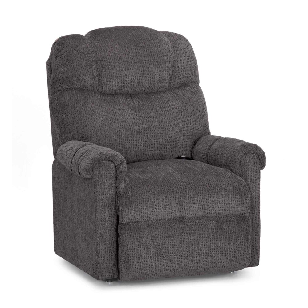 Atlantic Graphite 2-Way Chaise Lift Recliner