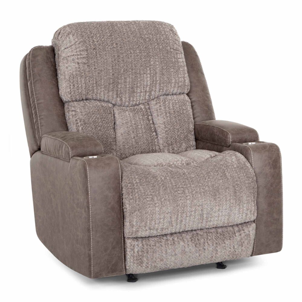 Denali Boswell Dove Power Rocking Recliner
