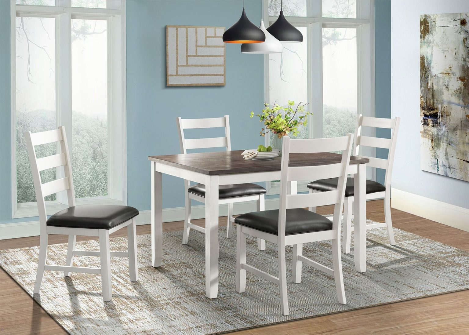 Martin Brown 5pc Dining Set